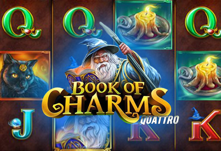 Book of Charms Quattro - Stakelogic slot at Realz Casino Casino