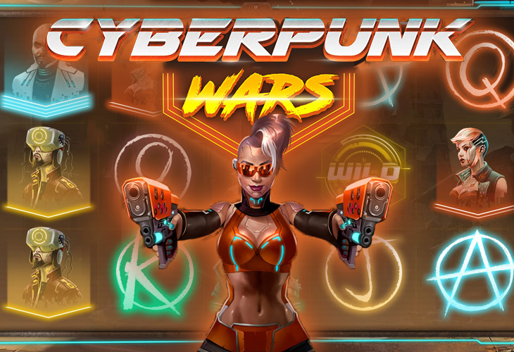 Cyberpunk Wars - Woohoo slot at Realz Casino Casino