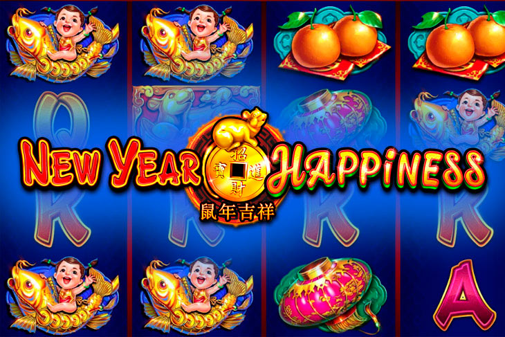 New Year Happiness - Ruby Play slot at Realz Casino Casino