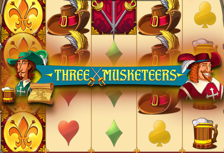 Three Musketeers - Red Tiger Gaming slot at Realz Casino Casino